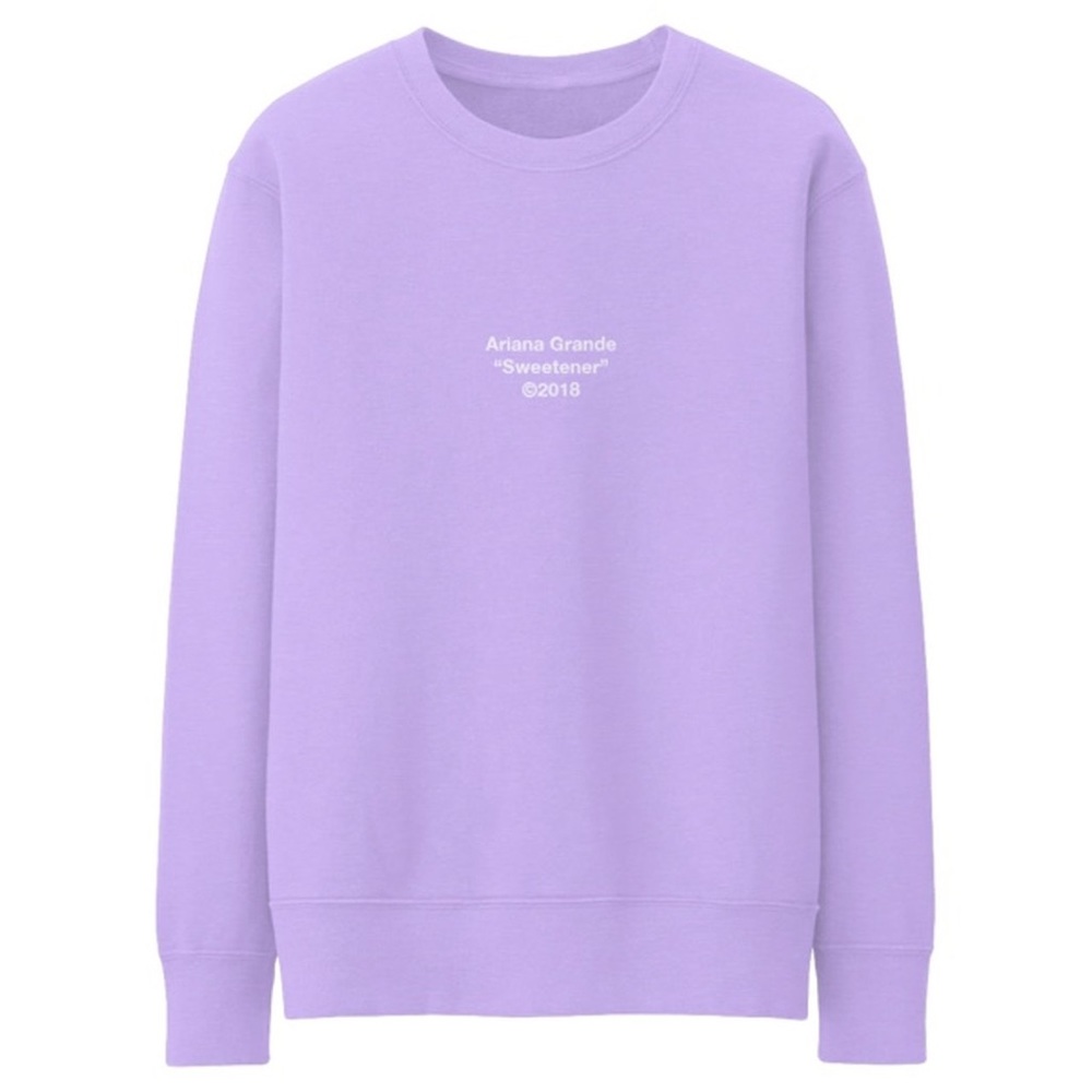 Ariana Grande lavender sweetener crewneck - Picture 2 of 2